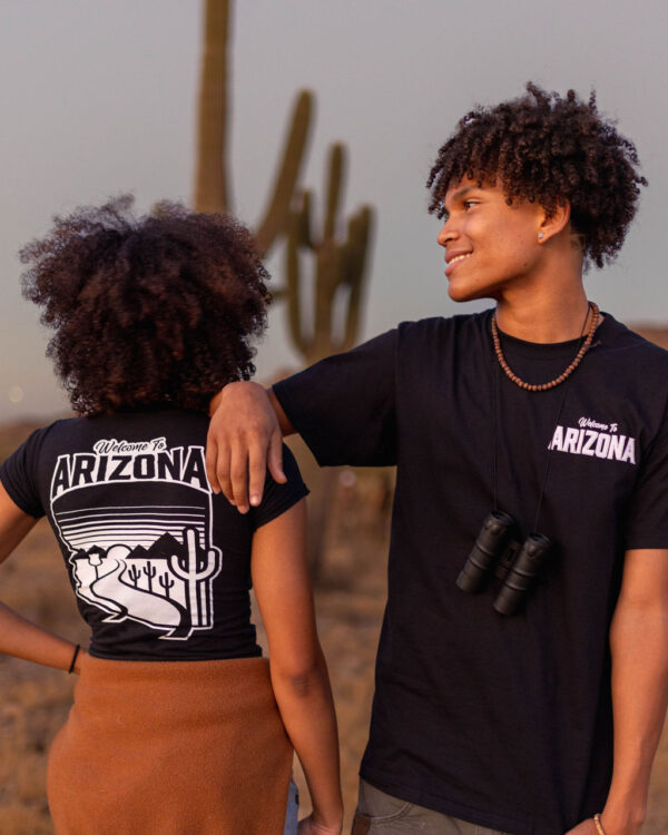 Welcome to Arizona Logo Tee (Blk) - Image 2