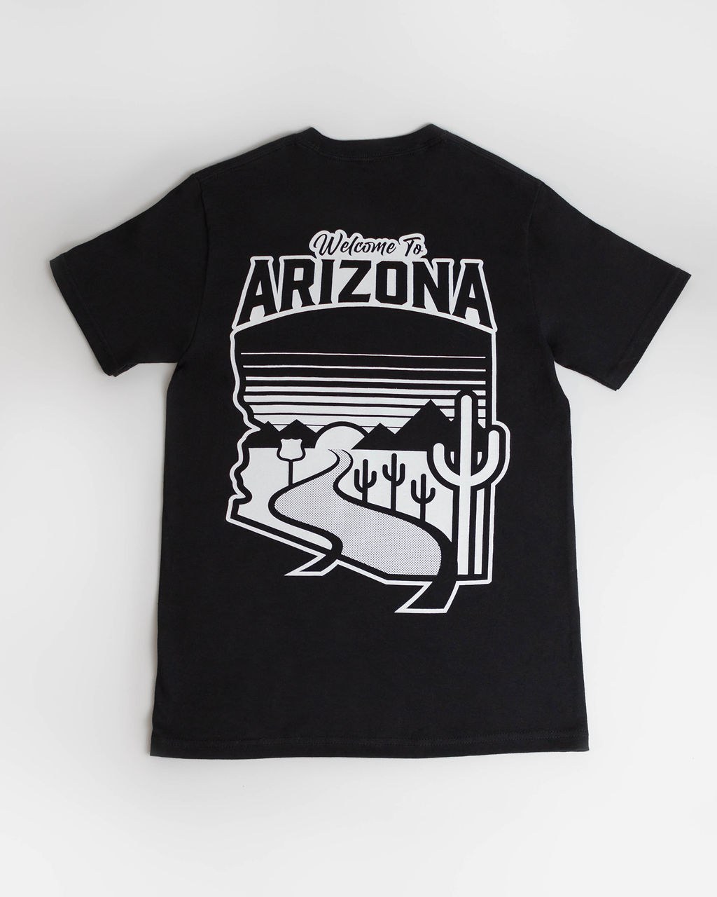 Welcome to Arizona Logo Tee - Black