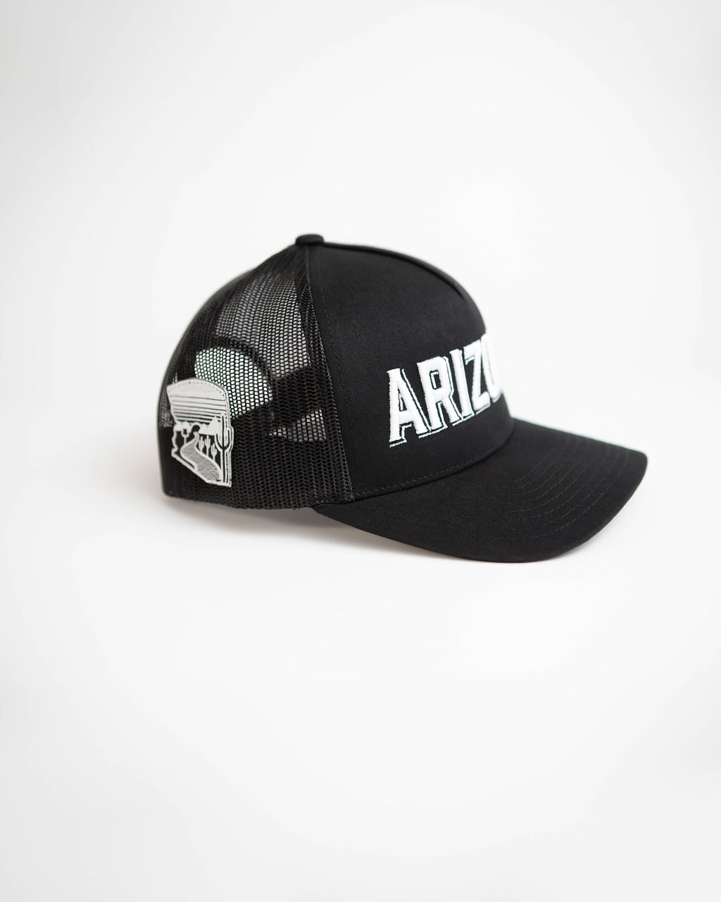 Arizona Embroidered Cap - Black