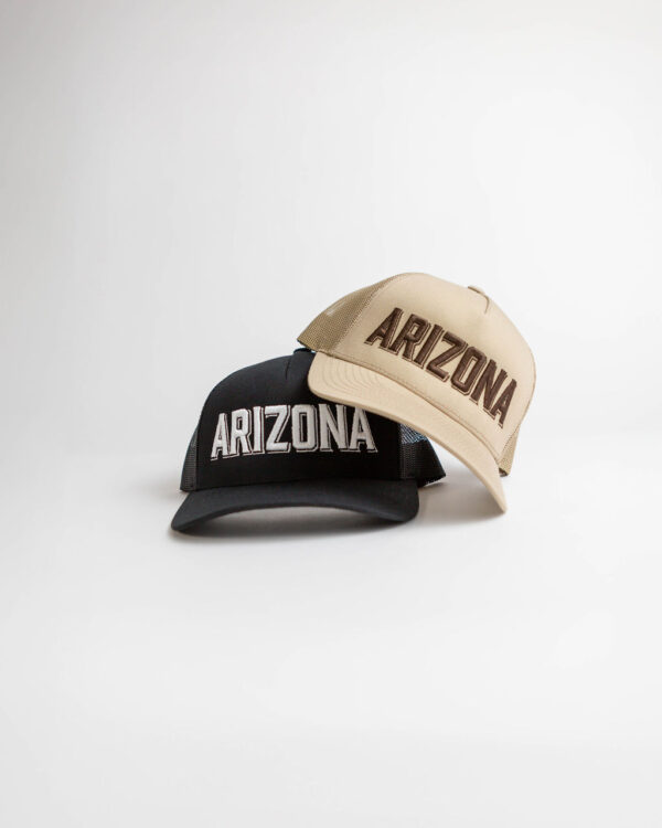 Arizona Embroidered Cap (Tan) - Image 3